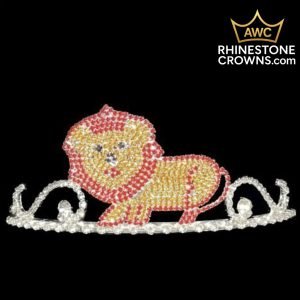 The Rainbow Safari Series - 2.25" Lion Tiara
