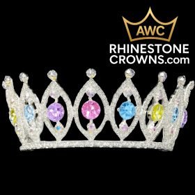 The Rainbow Belle Series - 2"x4" Fully Round Crown