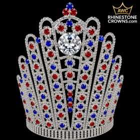The Mila Series - 8" Patriotic Crown