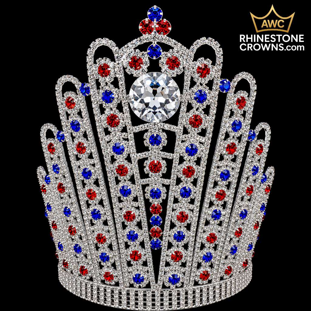 The Mila Series - 8" Patriotic Crown