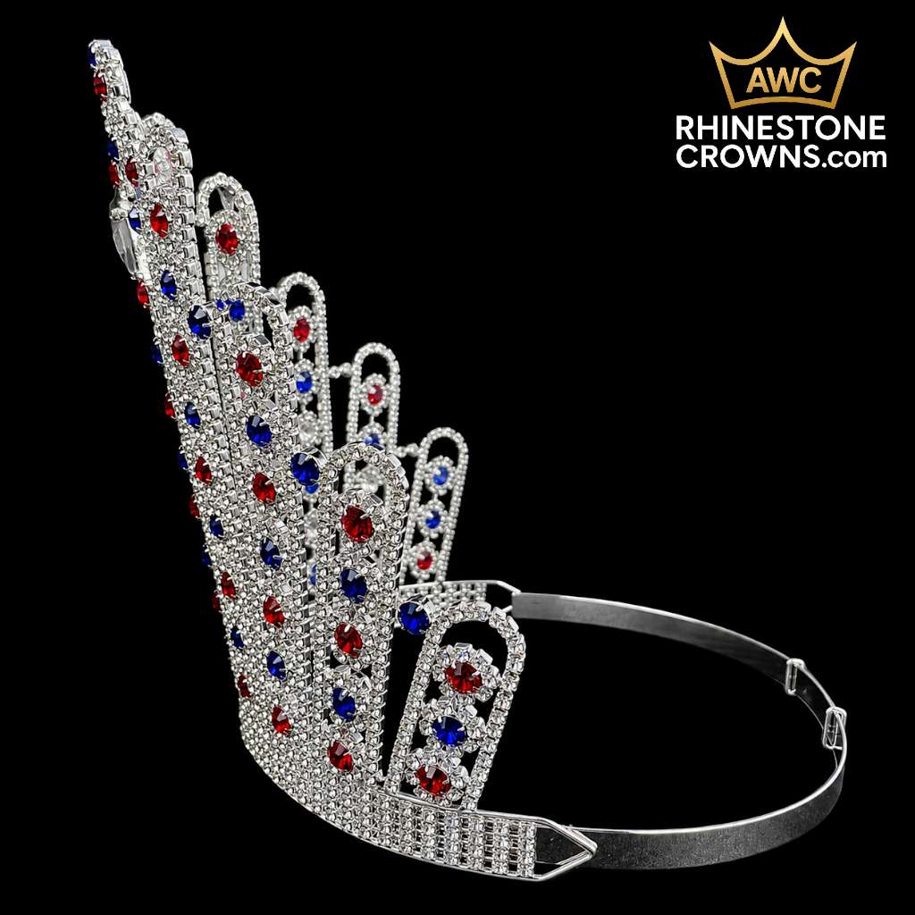The Mila Series - 8" Patriotic Crown