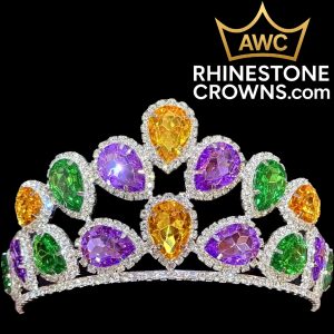 The Rainbow Alessandra Series - 3" Wide Span Crown