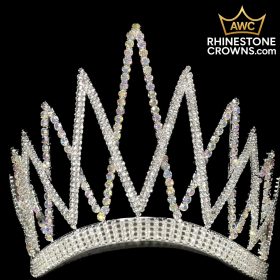 The Crystal AB Melissa Series-6" Wide Span