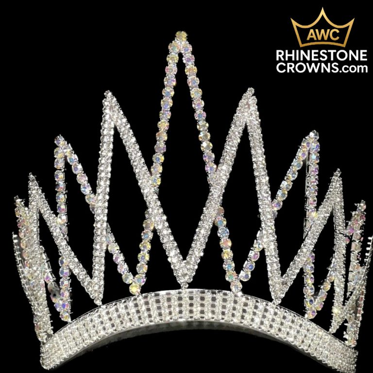 The Crystal AB Melissa Series-6" Wide Span