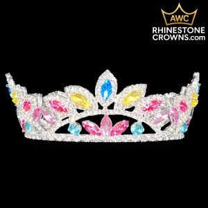 The Rainbow Dominique Series - 2"x4" Fully Round Crown