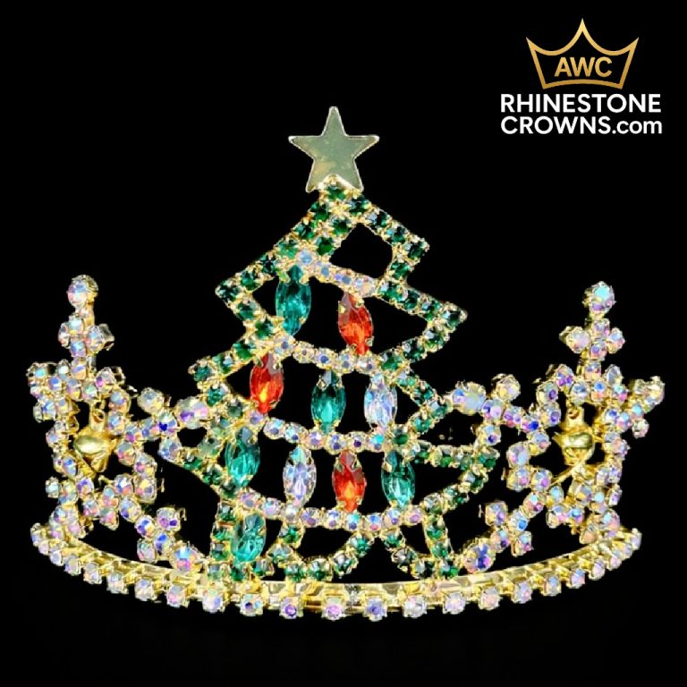 The Jingle All The Way Series-3" Wide Span Tiara